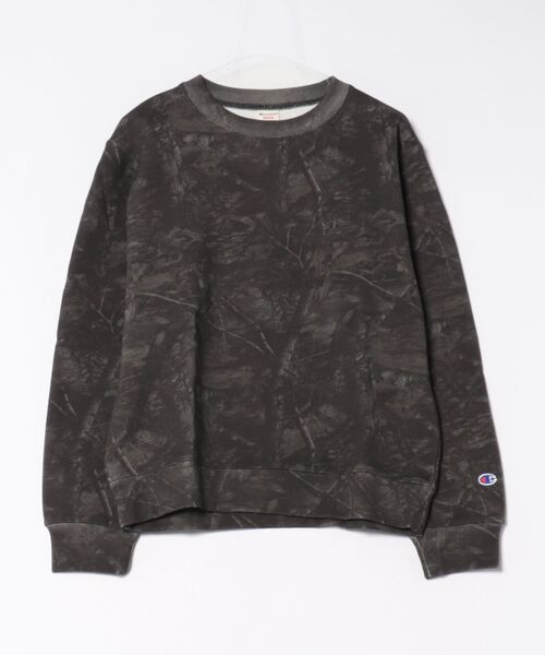 Champion(チャンピオン)の「【Champion】C3-D010 CREW NECK SWEATSHIRT(スウェット・メンズ・ブラック/グリーン・XL/L/M)」の2枚目の写真