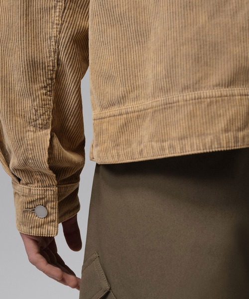 JORDAN BRAND(ジョーダンブランド)の「JORDAN BRAND M J FLT CORDUROY CHORE JKT / ジョーダン ブランド FLT コーデュロイ コア ジャケット / NIKE【SP】(その他アウター・メンズ・カーキ/ブラック・S/M/L/XL/XXL)」の15枚目の写真