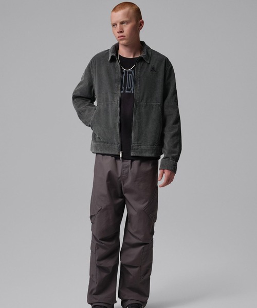 JORDAN BRAND(ジョーダンブランド)の「JORDAN BRAND M J FLT CORDUROY CHORE JKT / ジョーダン ブランド FLT コーデュロイ コア ジャケット / NIKE【SP】(その他アウター・メンズ・カーキ/ブラック・S/M/L/XL/XXL)」の3枚目の写真
