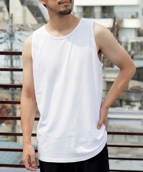 MAISON CLUB（メゾンクラブ）の「【MAISON CLUB】Premium Cooling Dry Tank Top/ プレミアムクーリングドライタンクトップ　速乾/接触冷感　WILL（タンクトップ・メンズ・ブラック/ホワイト/グレー・XS/XL/L/M/S）」の8枚目の写真