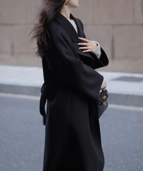 semplice（センプリチェ）の「ロングコート（その他アウター・レディース・レッド/ブラック・M/L）」の15枚目の写真