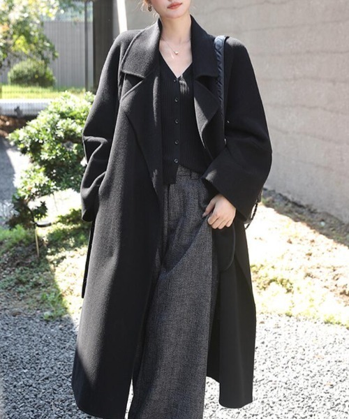 semplice（センプリチェ）の「ロングコート（その他アウター・レディース・レッド/ブラック・M/L）」の19枚目の写真