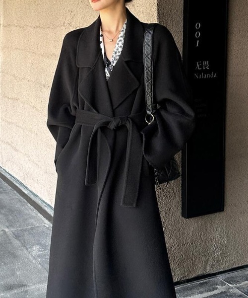 semplice（センプリチェ）の「ロングコート（その他アウター・レディース・レッド/ブラック・M/L）」の20枚目の写真