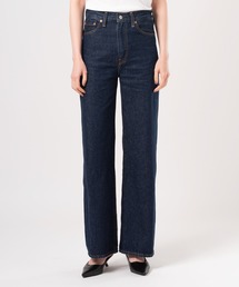 Levi's(���[�o�C�X)��Levi's/���[�o�C�X RIBCAGE WIDE LEG �W�[���Y(�f�j���p���c)