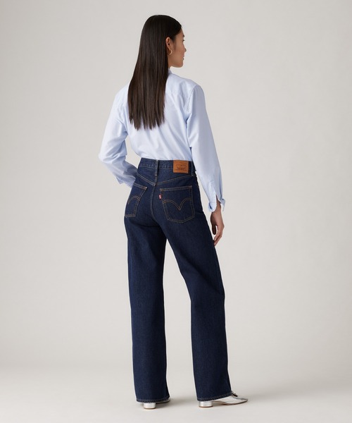 Levi's(リーバイス)の「Levi's/リーバイス RIBCAGE WIDE LEG ジーンズ(デニムパンツ・レディース・ワンウォッシュ/ブルー系その他・25inch/26inch/24inch/28inch/23inch/27inch)」の16枚目の写真