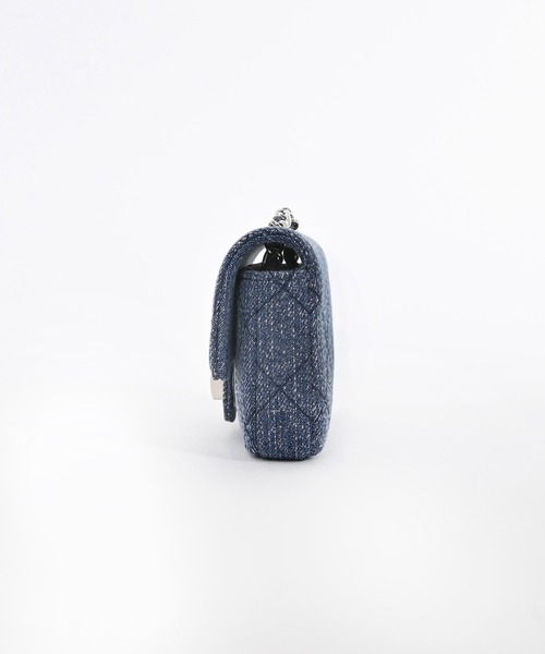 Narcissus（ナルシス）の「デニムショルダーバッグ/ミニショルダー（ショルダーバッグ・レディース・ブラック/ブルー・FREE）」の5枚目の写真