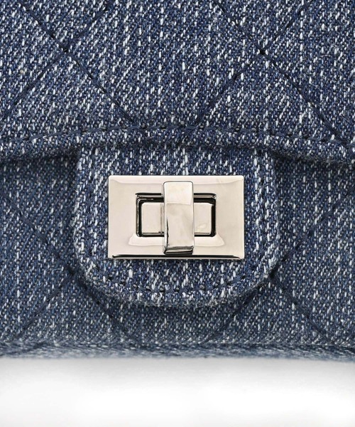 Narcissus（ナルシス）の「デニムショルダーバッグ/ミニショルダー（ショルダーバッグ・レディース・ブラック/ブルー・FREE）」の8枚目の写真