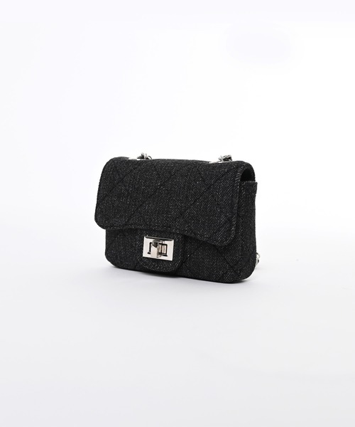 Narcissus（ナルシス）の「デニムショルダーバッグ/ミニショルダー（ショルダーバッグ・レディース・ブラック/ブルー・FREE）」の13枚目の写真