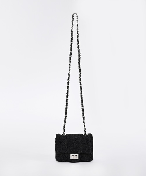 Narcissus（ナルシス）の「デニムショルダーバッグ/ミニショルダー（ショルダーバッグ・レディース・ブラック/ブルー・FREE）」の14枚目の写真