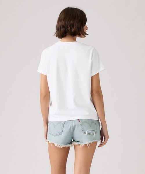Levi's(リーバイス)の「Levi's/リーバイス グラフィックフェイバリットTシャツ(Tシャツ/カットソー・レディース・ホワイト・XS/S/M)」の3枚目の写真