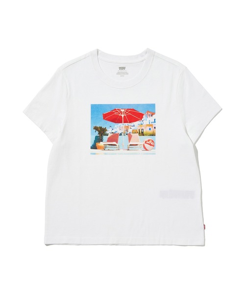 Levi's(リーバイス)の「Levi's/リーバイス グラフィックフェイバリットTシャツ(Tシャツ/カットソー・レディース・ホワイト・XS/S/M)」の4枚目の写真