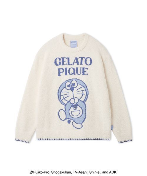 ドラえもん】【メンズ】ベビモコジャガードプルオーバー（ルームウェア