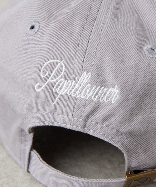 COLLAGE GALLARDAGALANTE（コラージュガリャルダガランテ）の「刺繍ロゴキャップ（キャップ・レディース・グレー/ベージュ・FREE）」の3枚目の写真