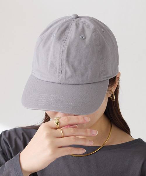 COLLAGE GALLARDAGALANTE（コラージュガリャルダガランテ）の「刺繍ロゴキャップ（キャップ・レディース・グレー/ベージュ・FREE）」の11枚目の写真