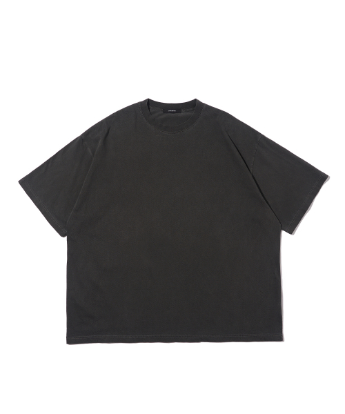 CARGOBROS(カーゴブロス)の「ピグメントオーバーボックス半袖Tシャツ(チャコール)(Tシャツ/カットソー・メンズ・その他・FREE)」の1枚目の写真