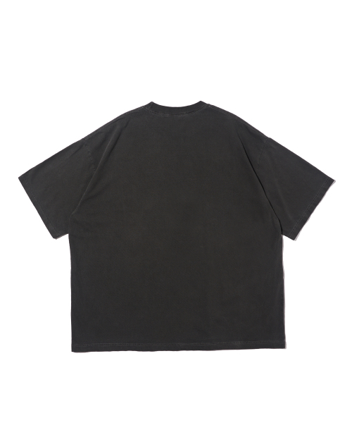CARGOBROS(カーゴブロス)の「ピグメントオーバーボックス半袖Tシャツ(チャコール)(Tシャツ/カットソー・メンズ・その他・FREE)」の2枚目の写真
