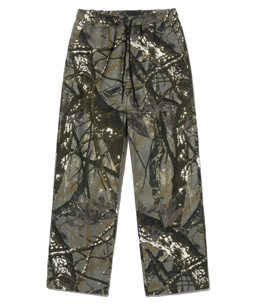 BROWNBREATH(ブラウンブレス)の「TAG CAMOUFLAGE BANDING PANTS - KHAKI(その他パンツ・レディース・その他・S/M/L/XL)」の1枚目の写真