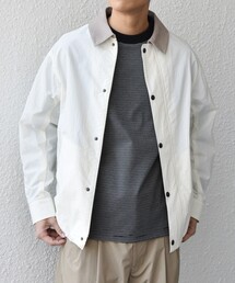 SHIPS any（シップス エニィ）の「【SHIPS any 別注】Bollington:〈洗濯機可能〉ショート ライト ハンティングジャケット◇（ブルゾン）」