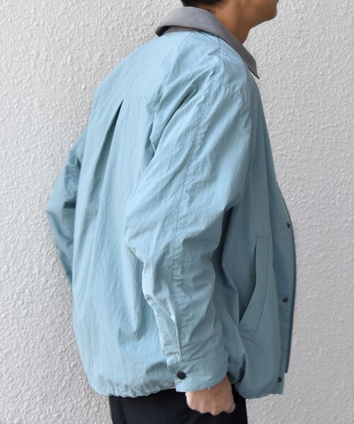 SHIPS any（シップス エニィ）の「【SHIPS any 別注】Bollington:〈洗濯機可能〉ショート ライト ハンティングジャケット◇（ブルゾン・メンズ・ストーン/チャコールグレー/ライトブルー/ネイビー・LARGE/MEDIUM）」の19枚目の写真