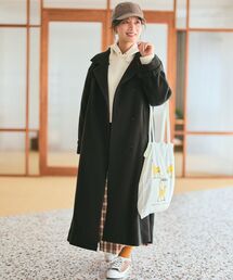 cohina コヒナ　フーデットガウンコート　グレー MAISON BREEZE 【谷まりあさん着用◎SWEET掲載品商品】【SETUP7
