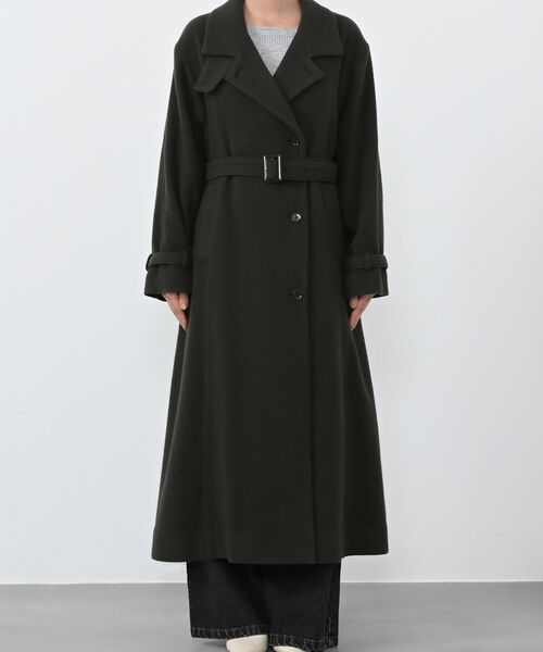 セミダブルバックフレアウールコート 【低身長・小柄女性】（その他