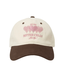 BITTER CELLS（ビターセルズ）の「キッチハートキャップ-ブラウン（キャップ）」
