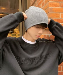 WESTBOY（ウエストボーイ）の「無地 シンプル モノトーン 太リブ ビーニー ニットキャップ WO25W17AC19（ニットキャップ/ビーニー）」