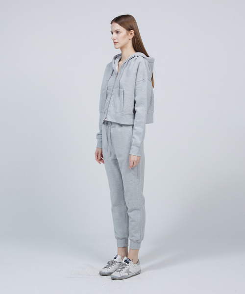 MMAM（ムアム）の「[ESSENTIAL] Signature training jogger pants（スウェットパンツ・レディース・グレー・FREE）」の2枚目の写真
