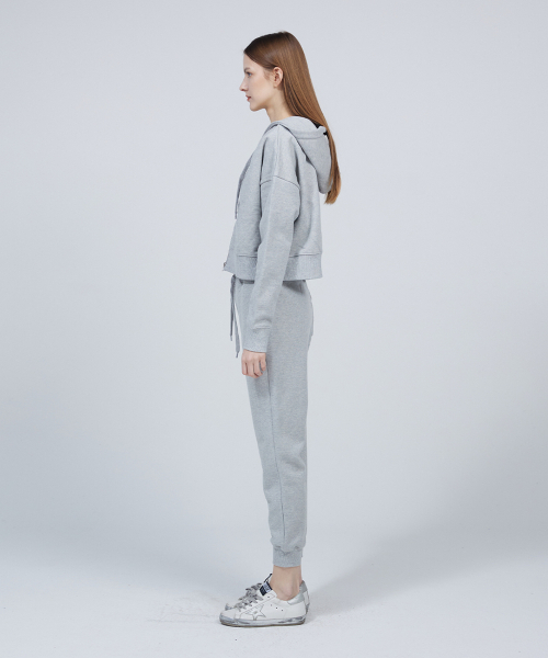 MMAM（ムアム）の「[ESSENTIAL] Signature training jogger pants（スウェットパンツ・レディース・グレー・FREE）」の3枚目の写真