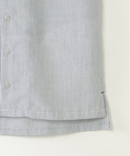 ikka(イッカ)の「【親子コーデ】サッカースナップシャウター(110~160cm)(シャツ/ブラウス・キッズ・ブルー・XL/L/M/S/XS)」の20枚目の写真