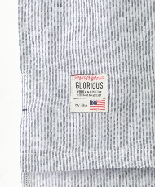 ikka(イッカ)の「【親子コーデ】サッカースナップシャウター(110~160cm)(シャツ/ブラウス・キッズ・ブルー・XL/L/M/S/XS)」の14枚目の写真