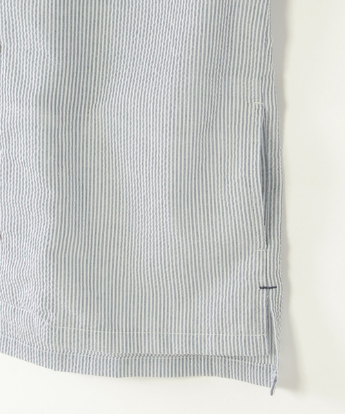 ikka(イッカ)の「【親子コーデ】サッカースナップシャウター(110~160cm)(シャツ/ブラウス・キッズ・ブルー・XL/L/M/S/XS)」の9枚目の写真