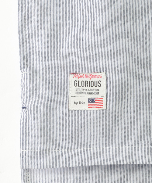 ikka(イッカ)の「【親子コーデ】サッカースナップシャウター(110~160cm)(シャツ/ブラウス・キッズ・ブルー・XL/L/M/S/XS)」の11枚目の写真