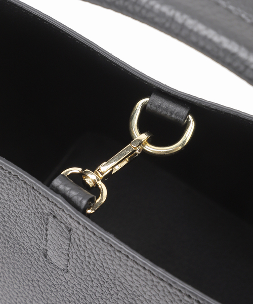 AULENTTI（オウレンティ）の「《追加2》AULENTTI/オウレンティ バケツバッグ FB-5976-DOSA（ハンドバッグ・レディース・ベージュ/ブラック・FREE）」の12枚目の写真