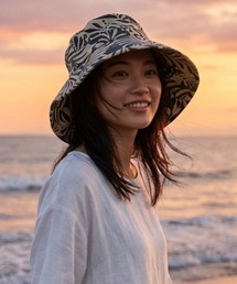 N.s（エヌドットエス）の「【RIPCURL（リップカール）】TRES COOL UPF/日焼け対策  総柄　ミディアムブリムハット（ハット）」