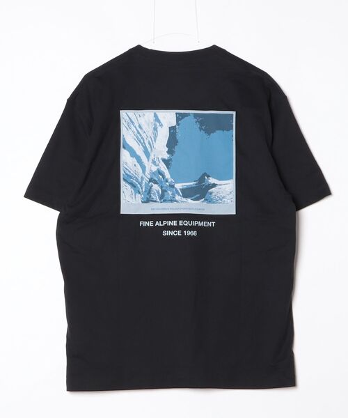 THE NORTH FACE(ザノースフェイス)の「【THE NORTH FACE】S/S Rock Wall Graphic Tee(Tシャツ/カットソー・メンズ・ブラック/ホワイト/ブルー・MEDIUM/LARGE/X-LARGE)」の4枚目の写真