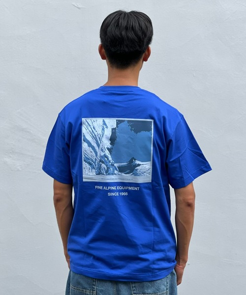 THE NORTH FACE(ザノースフェイス)の「【THE NORTH FACE】S/S Rock Wall Graphic Tee(Tシャツ/カットソー・メンズ・ブラック/ホワイト/ブルー・MEDIUM/LARGE/X-LARGE)」の3枚目の写真