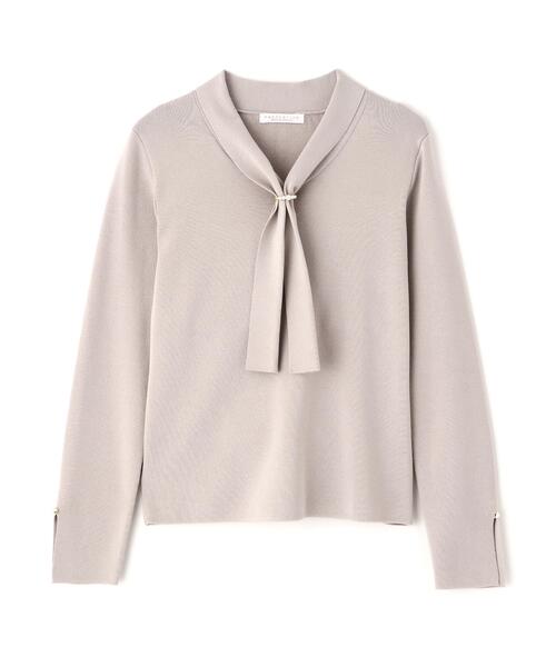 PROPORTION BODY DRESSING（プロポーションボディドレッシング）の「パールリングボウタイニット / 1216170214（ニット/セーター・レディース・ホワイト系その他/ピンク/グレー/ブルー・MEDIUM/SMALL）」の13枚目の写真