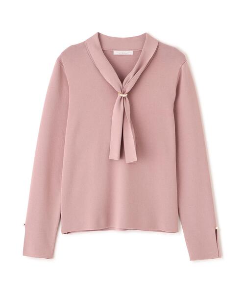 PROPORTION BODY DRESSING（プロポーションボディドレッシング）の「パールリングボウタイニット / 1216170214（ニット/セーター・レディース・ホワイト系その他/ピンク/グレー/ブルー・MEDIUM/SMALL）」の8枚目の写真