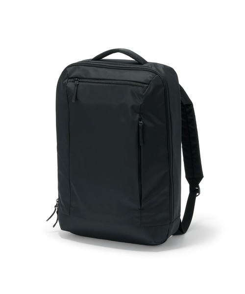 無印良品(ムジルシリョウヒン)の「肩の負担を軽くする 撥水 ビジネス リュックサック(薄型)(バックパック/リュック・レディース・ブラック・FREE)」の3枚目の写真