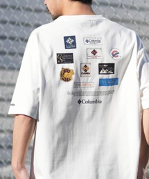 Columbia（コロンビア）の「columbia/コロンビア リラックスフィット綿混ショートスリーブTシャツ PG7093（Tシャツ/カットソー）」