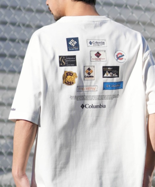 Columbia(コロンビア)の「columbia/コロンビア リラックスフィット綿混ショートスリーブTシャツ PG7093(Tシャツ/カットソー・メンズ・ダークグリーン/ホワイト/ネイビー/ブラック・XL/L/M/S)」の2枚目の写真