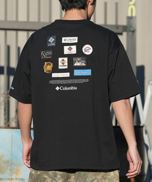 Columbia(コロンビア)の「columbia/コロンビア リラックスフィット綿混ショートスリーブTシャツ PG7093(Tシャツ/カットソー・メンズ・ダークグリーン/ホワイト/ネイビー/ブラック・XL/L/M/S)」の1枚目の写真