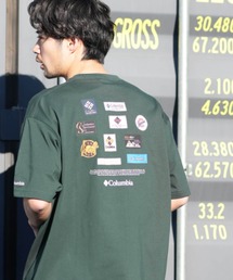 Columbia（コロンビア）の「columbia/コロンビア リラックスフィット綿混ショートスリーブTシャツ PG7093（Tシャツ/カットソー）」