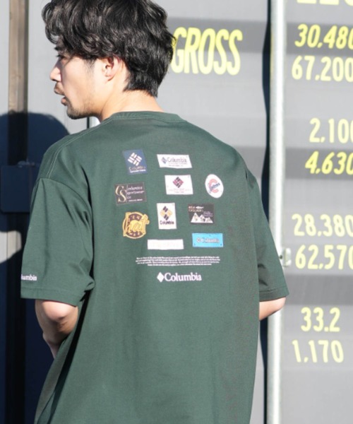 Columbia(コロンビア)の「columbia/コロンビア リラックスフィット綿混ショートスリーブTシャツ PG7093(Tシャツ/カットソー・メンズ・ダークグリーン/ホワイト/ネイビー/ブラック・XL/L/M/S)」の3枚目の写真