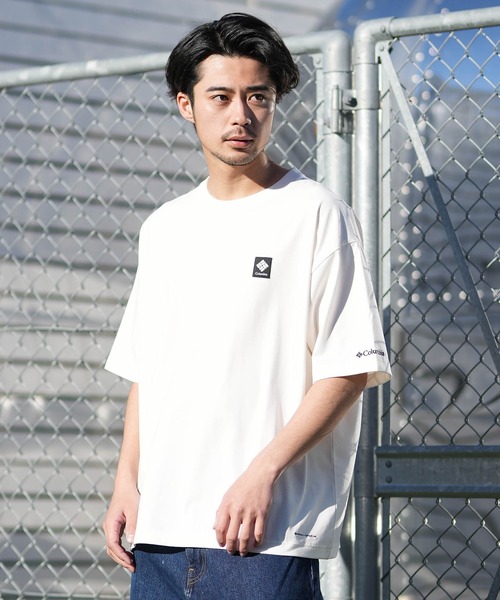 Columbia(コロンビア)の「columbia/コロンビア リラックスフィット綿混ショートスリーブTシャツ PG7093(Tシャツ/カットソー・メンズ・ダークグリーン/ホワイト/ネイビー/ブラック・XL/L/M/S)」の16枚目の写真