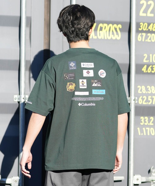 Columbia(コロンビア)の「columbia/コロンビア リラックスフィット綿混ショートスリーブTシャツ PG7093(Tシャツ/カットソー・メンズ・ダークグリーン/ホワイト/ネイビー/ブラック・XL/L/M/S)」の5枚目の写真