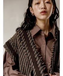 ottilie（オティーリエ）の「ニットベスト（ベスト）」