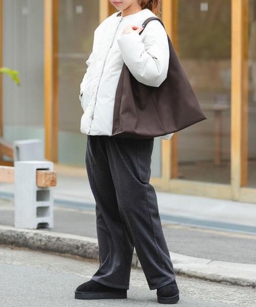 RODE SKO(ロデスコ)の「スエード調ワンハンドルトートバッグ(トートバッグ・レディース・グレー/ベージュ/ブラウン・ONE)」の10枚目の写真