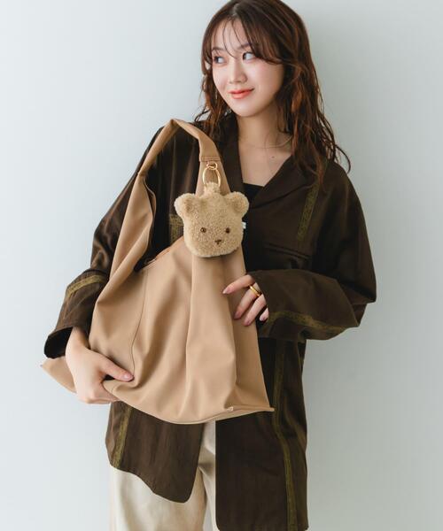 RODE SKO(ロデスコ)の「スエード調ワンハンドルトートバッグ(トートバッグ・レディース・グレー/ベージュ/ブラウン・ONE)」の18枚目の写真